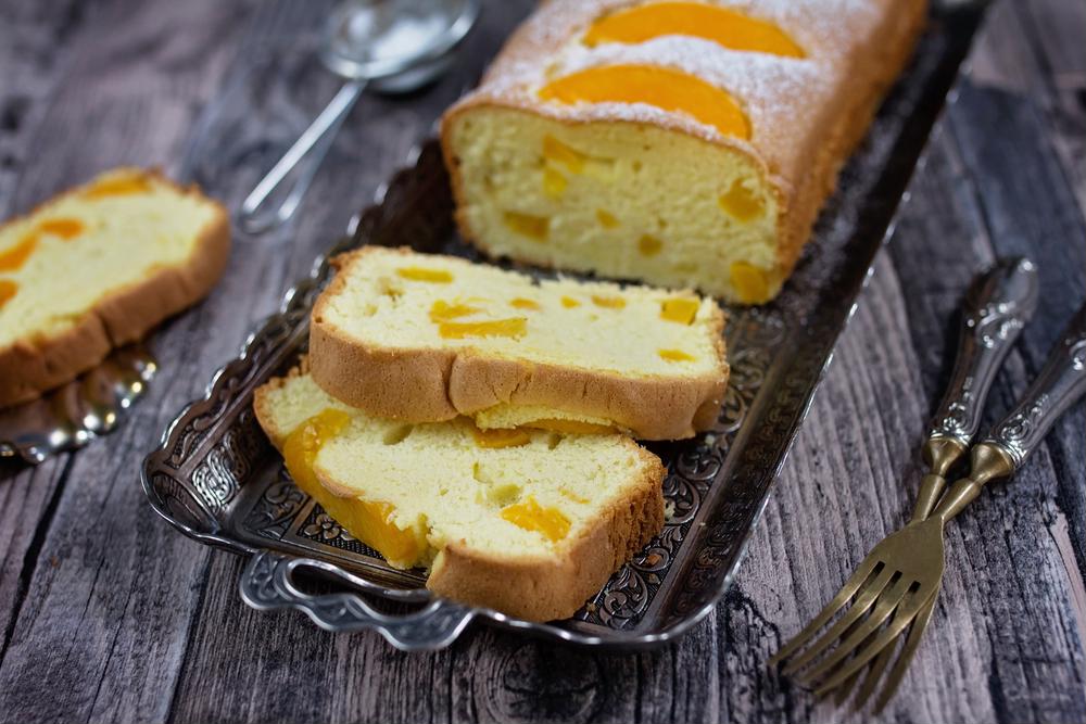 Add a unique touch to your pound cake with a fruit filling.