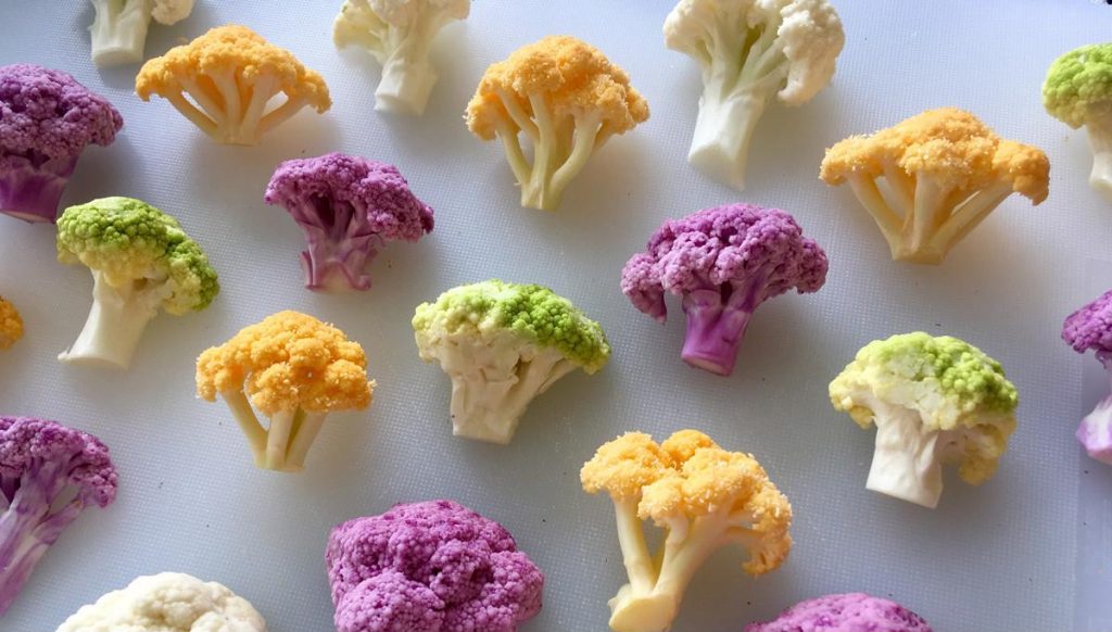 Fun fact: Cauliflower can come in more colors than just white.