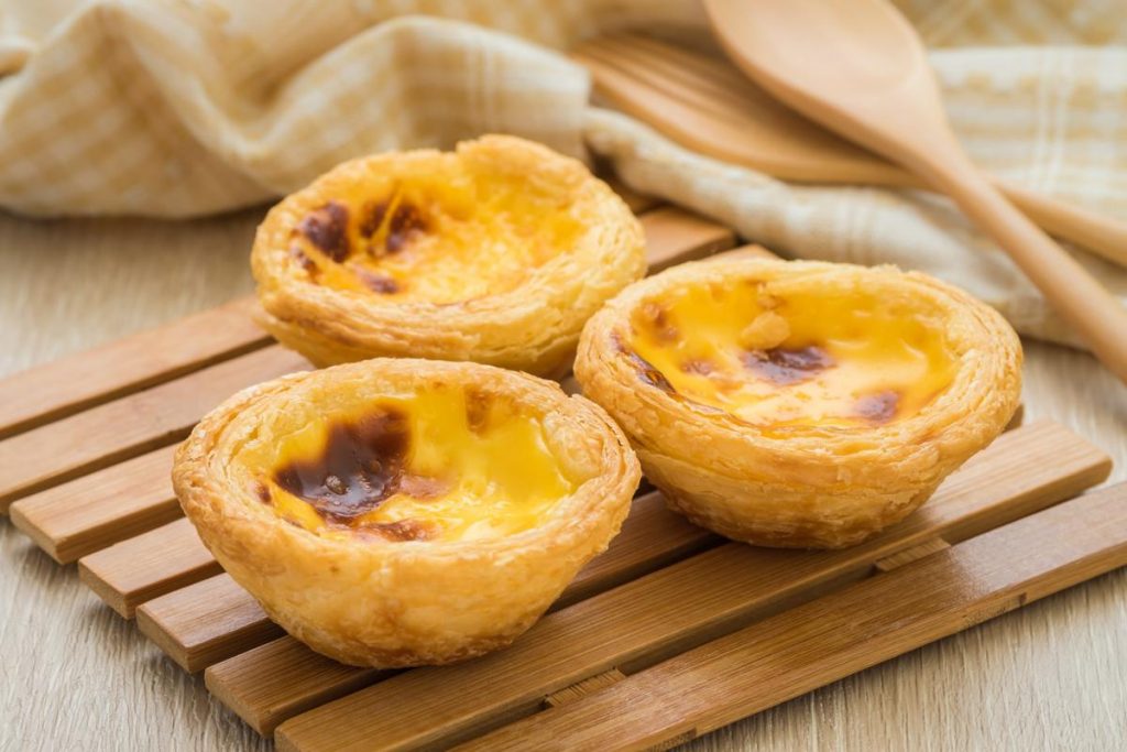 Portuguese egg tarts are as commonplace in Macau as in Lisbon