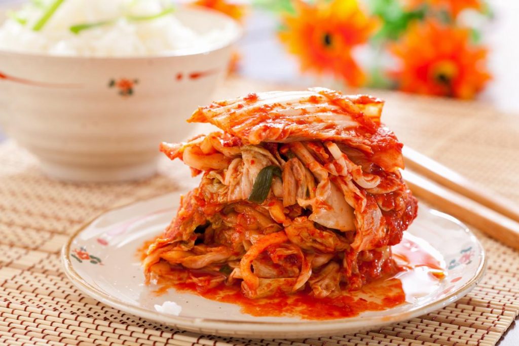 Kimchi is a favorite among the pro-probiotics crowd.