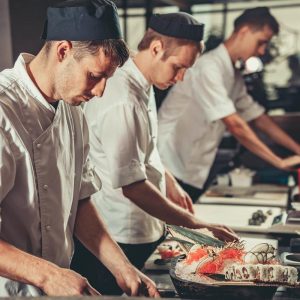 Standing out in the kitchen requires competency, attentiveness and confidence.